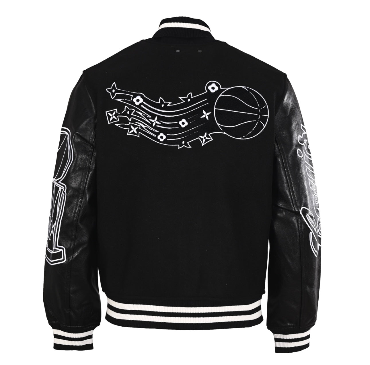 LV x NBA varsity jacket