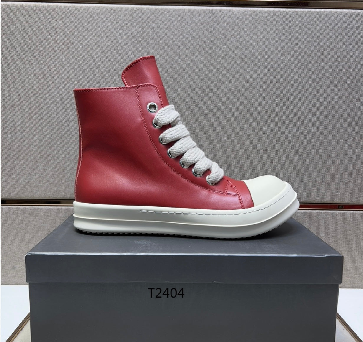 Rick Owens DRKSHDW Geobasket High-Top Sneakers