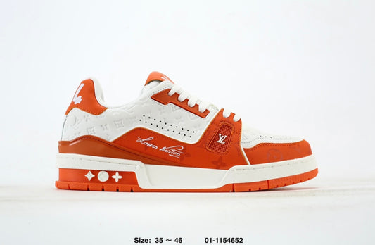 Louis Vuitton Trainer Low ‘Orange Monogram’